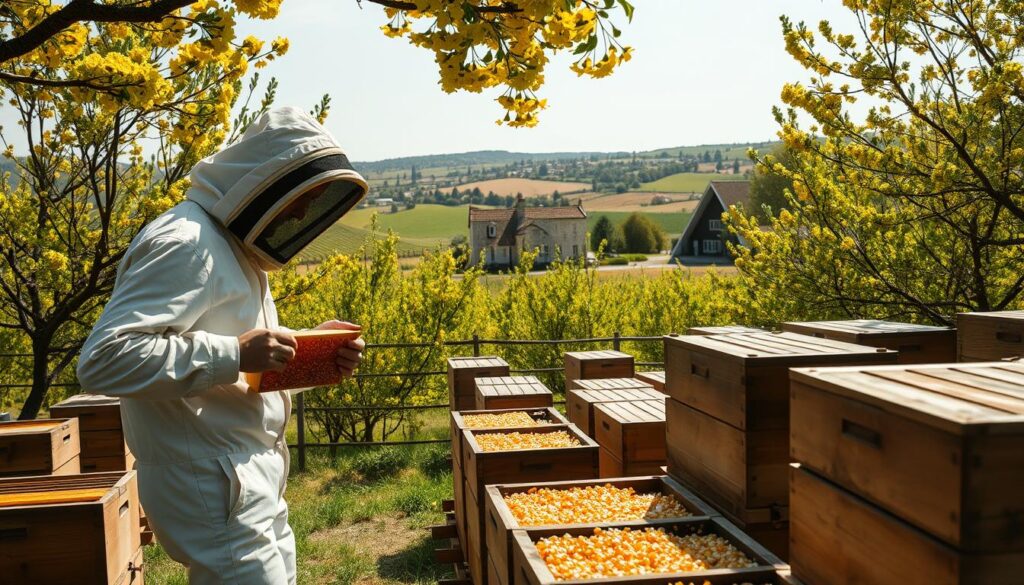 production miel France production de miel d'acacia