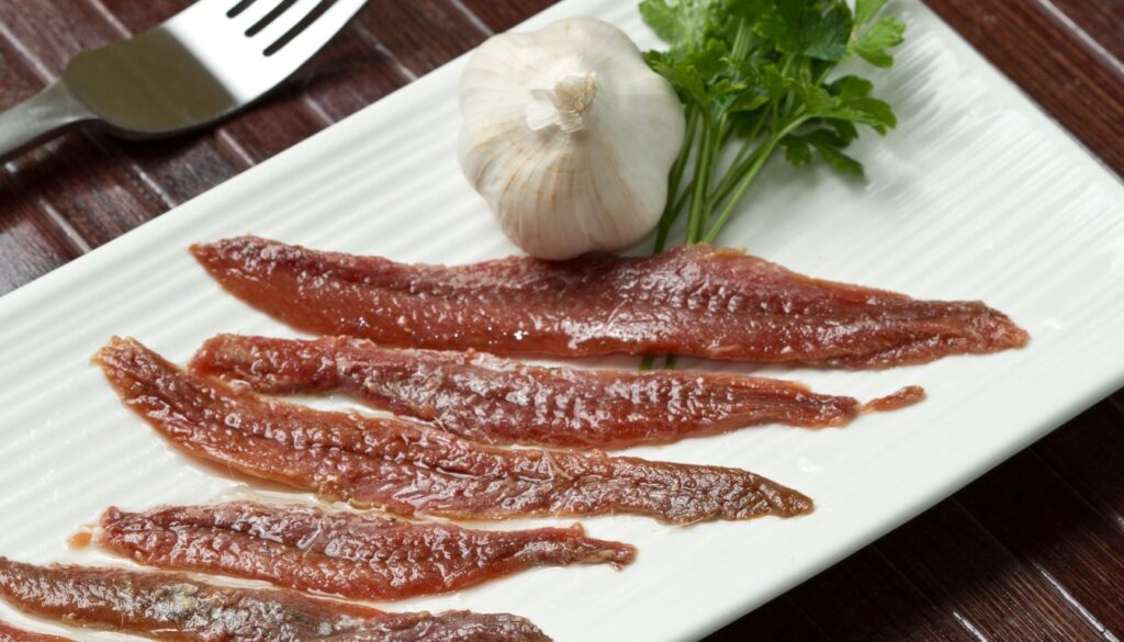 Recette des anchois à l’huile