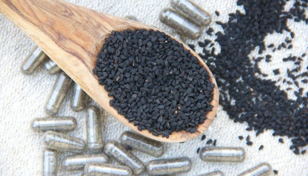 Gélules de graines de nigelle