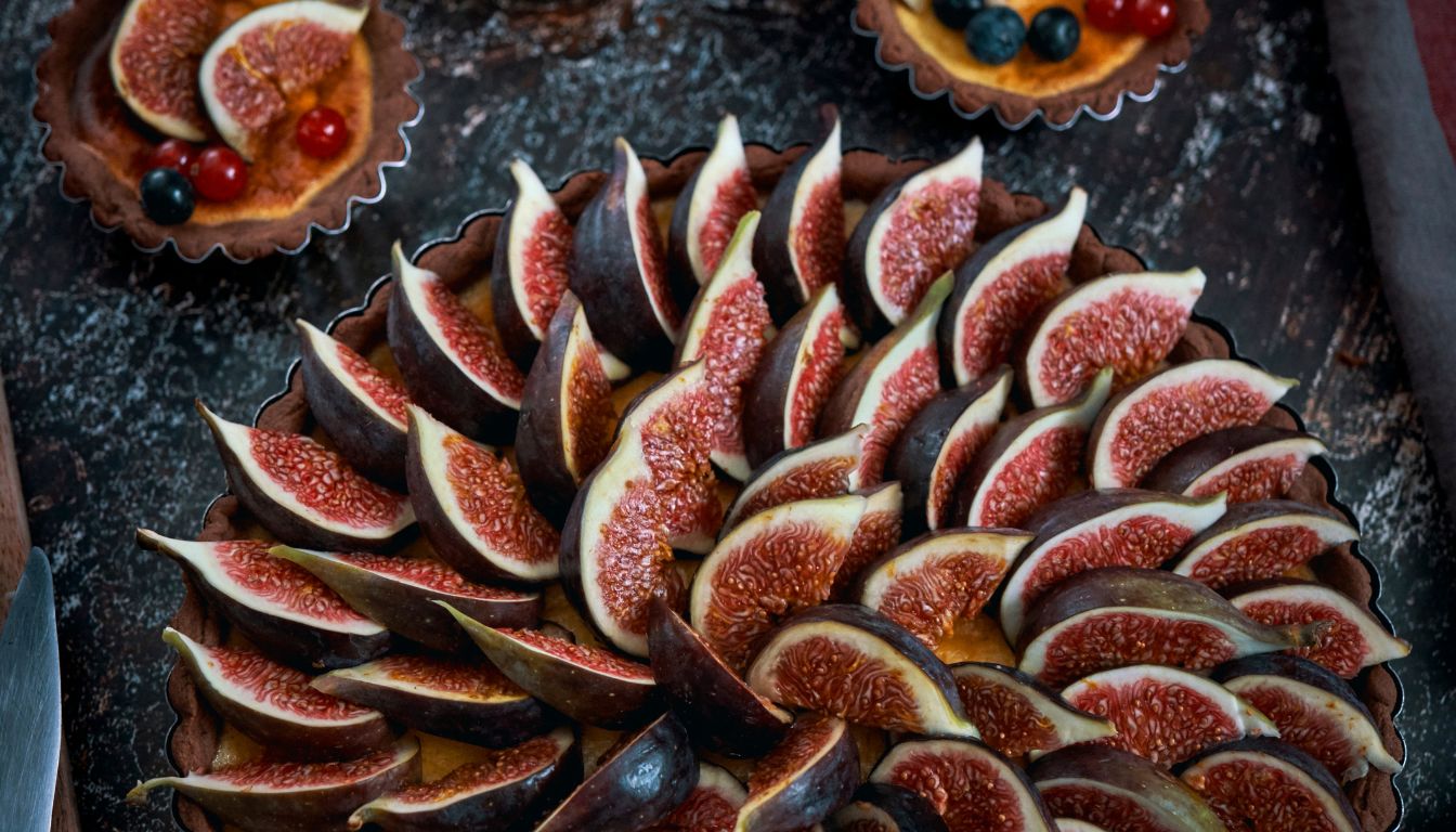 Tarte aux Figues fraîches recette