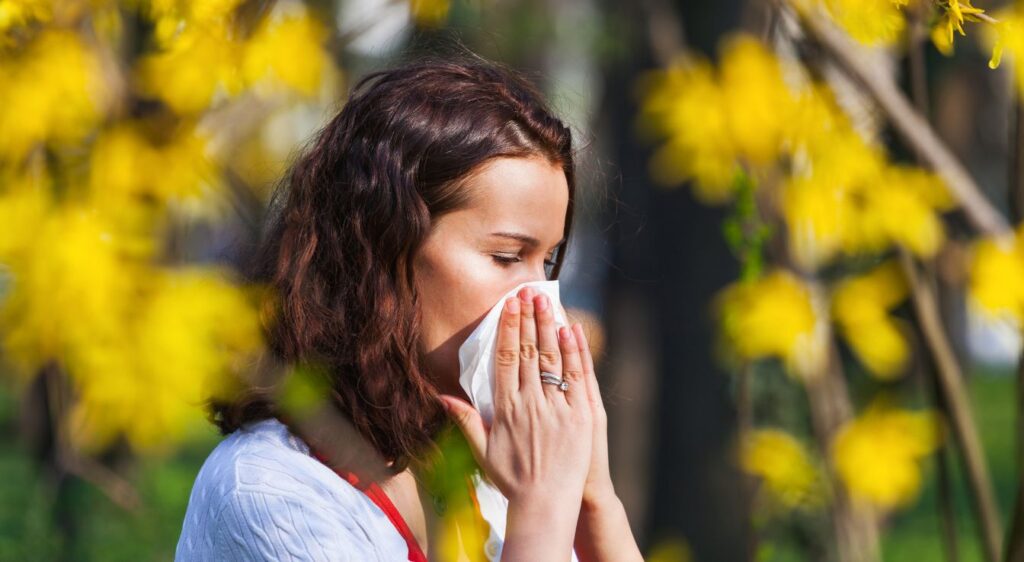 Allergie au pollen végétal