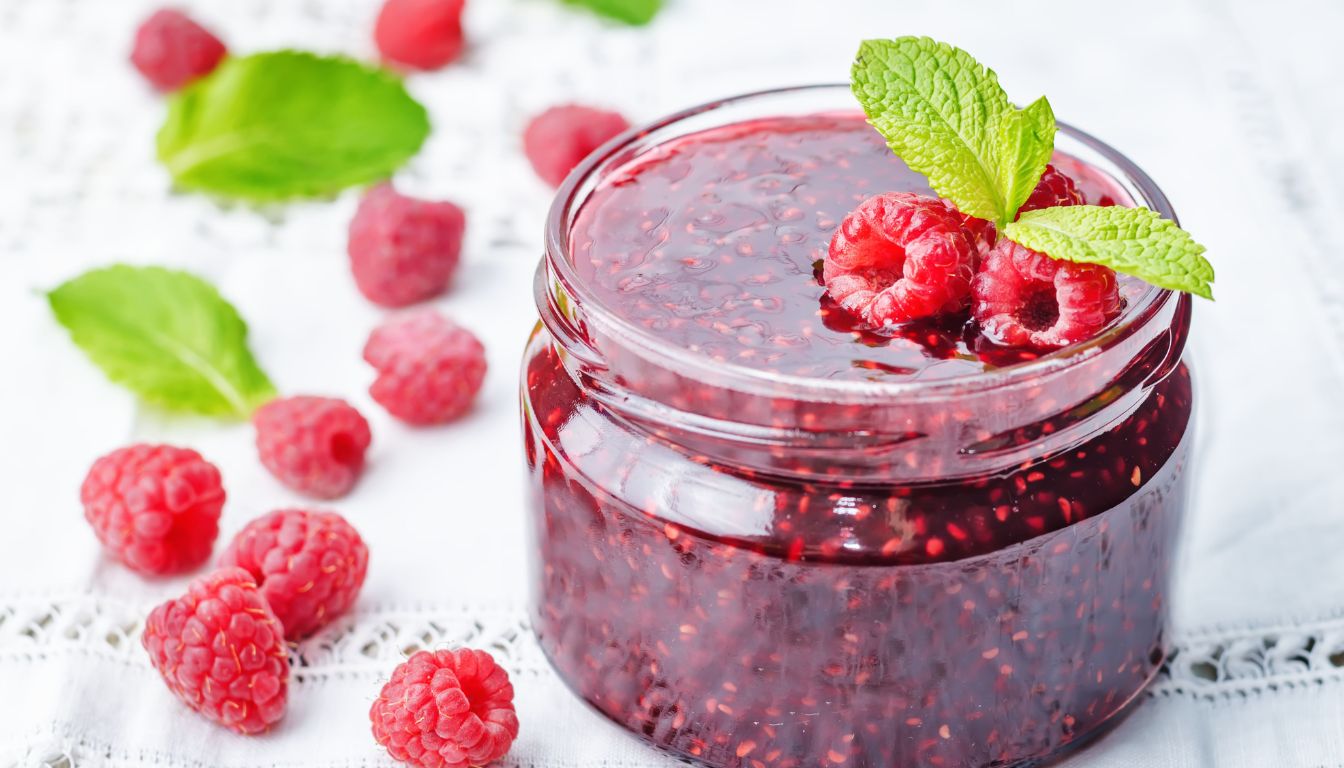 Confiture de framboise