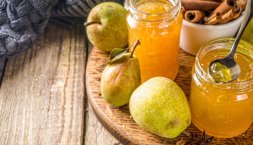 Confiture de poires maison