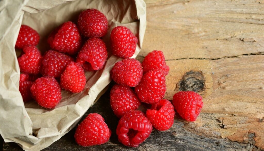 Framboises d'été