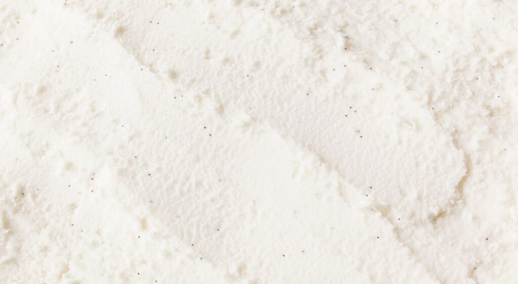 Glace à la gousse de vanille