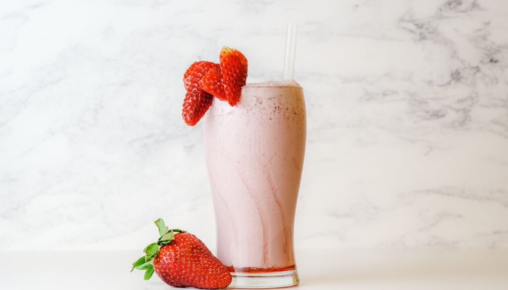 Jus pastèque fraise coco