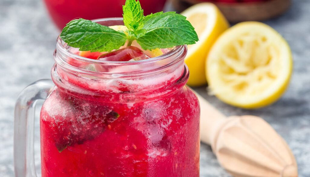 Jus pastèque menthe citron