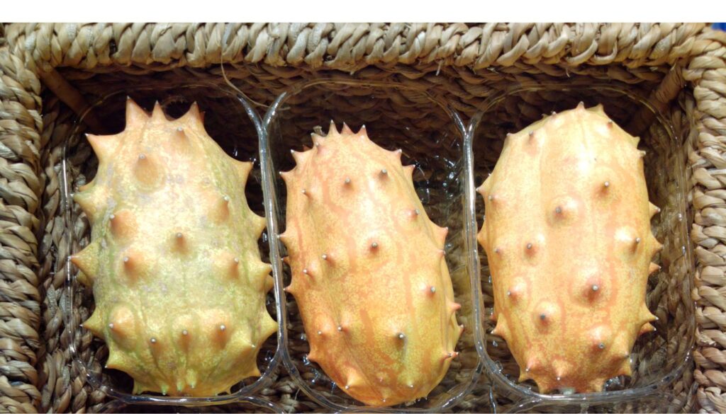 Jelly Melon : fruit hérissé