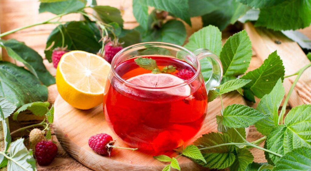 Précautions avec la tisane de feuilles de framboisier