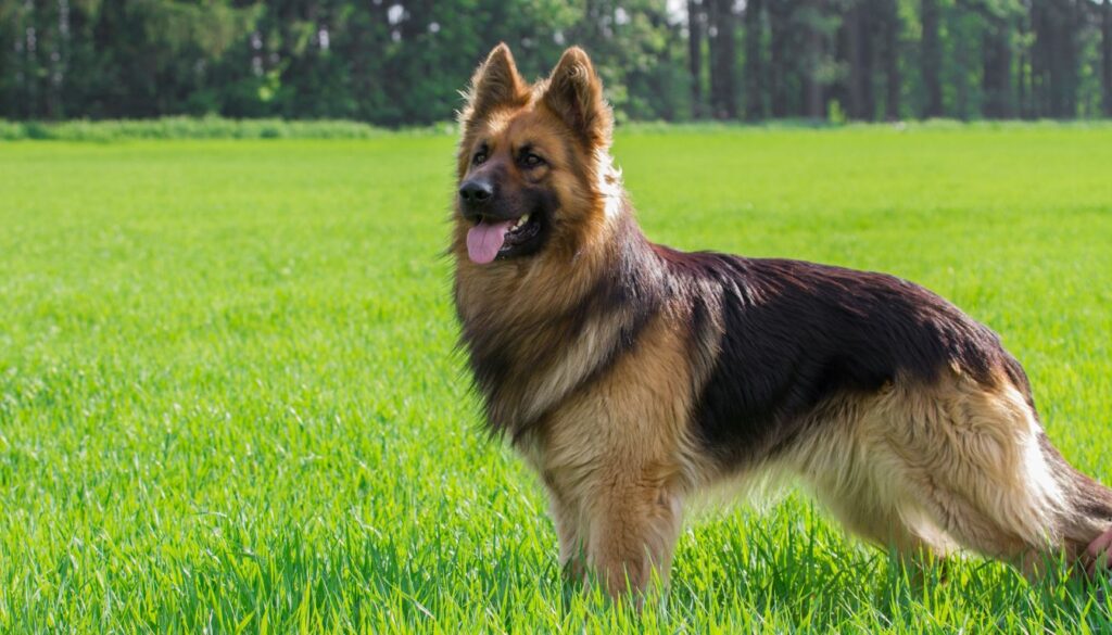 Berger allemand poil long