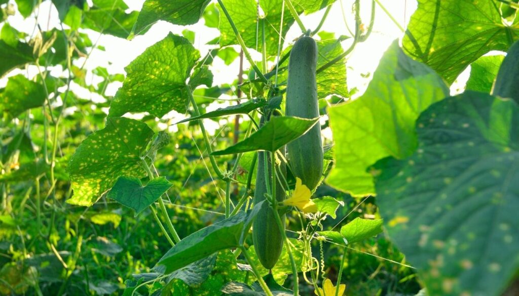 Concombre plante