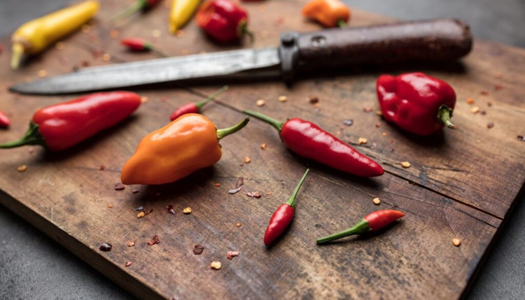 Echelle des piments​