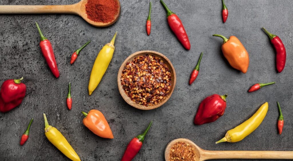 échelle de scoville : niveaux de piquant