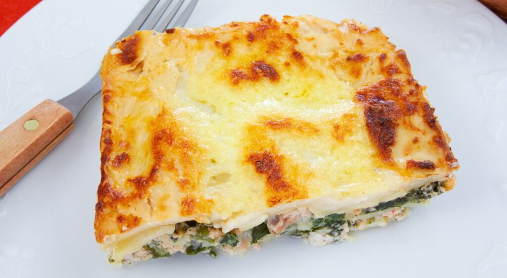 Recette lasagnes saumon épinards