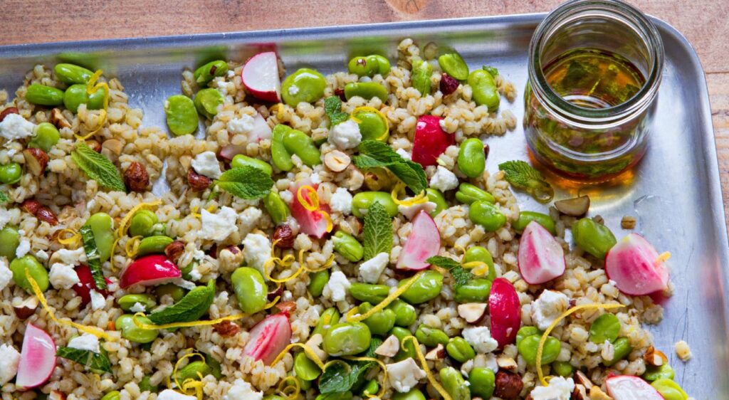 Salade de fèves