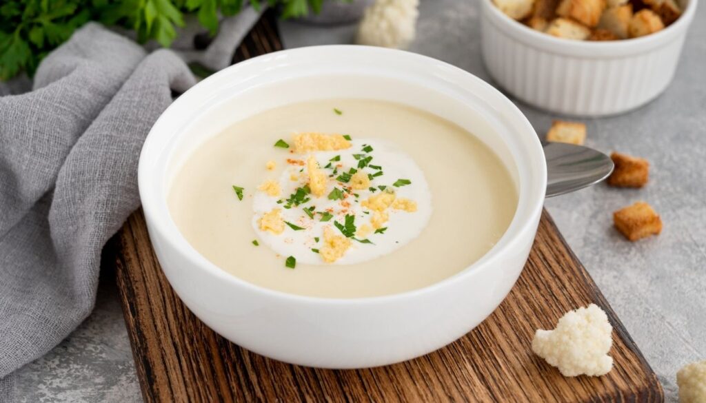 Soupe au chou fleur
