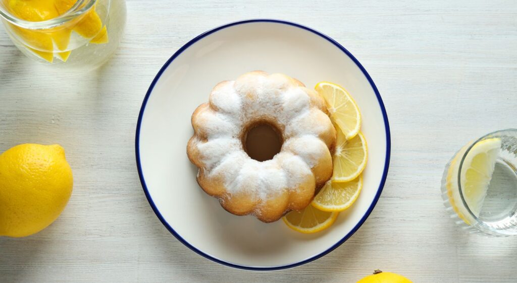 gâteau au citron moelleux