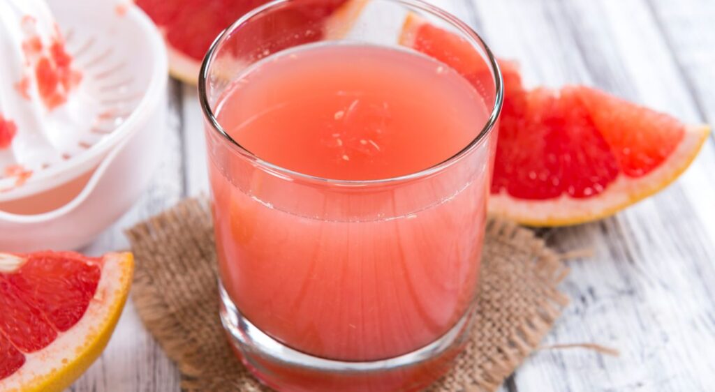 Jus de pamplemousse bienfait