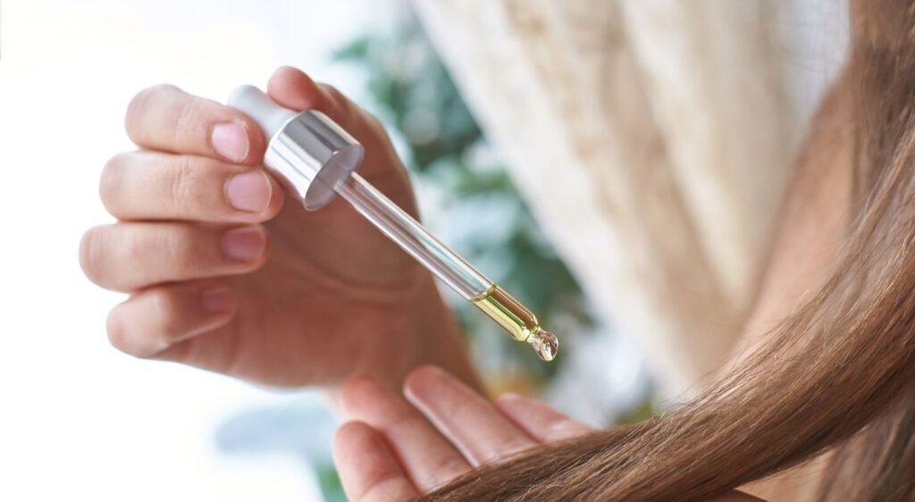 huile de jojoba pour les cheveux