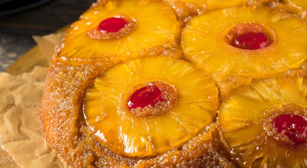 recette gâteau renversé à l ananas