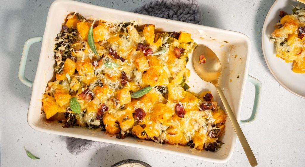 recette de gratin de butternut