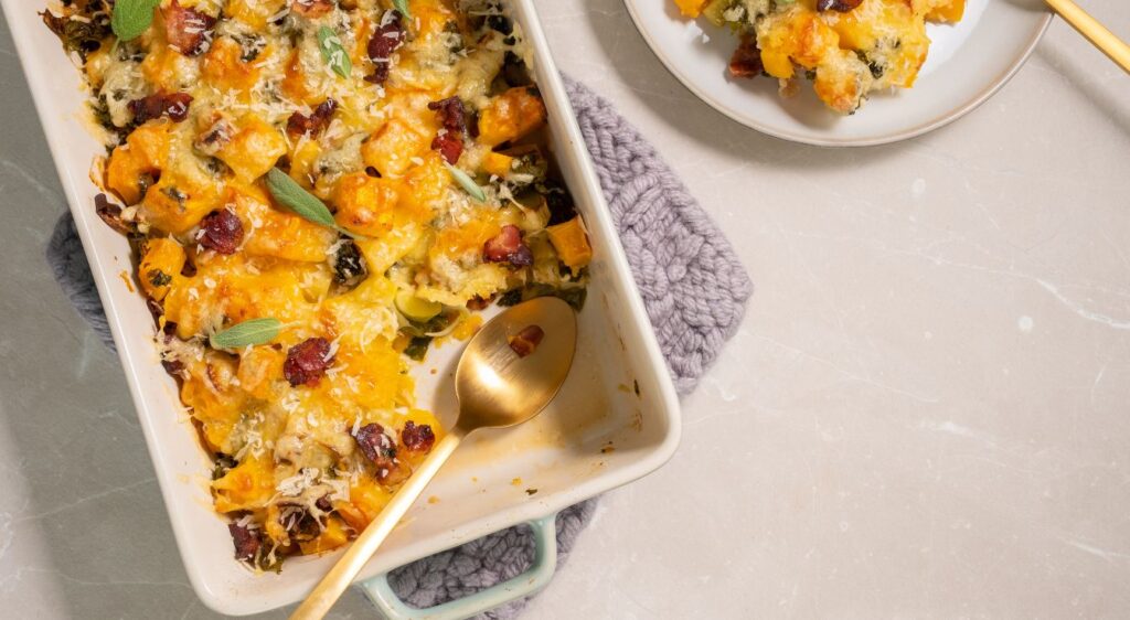 gratin de butternut facile