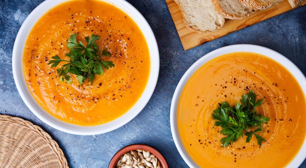 recette de veloute au potiron