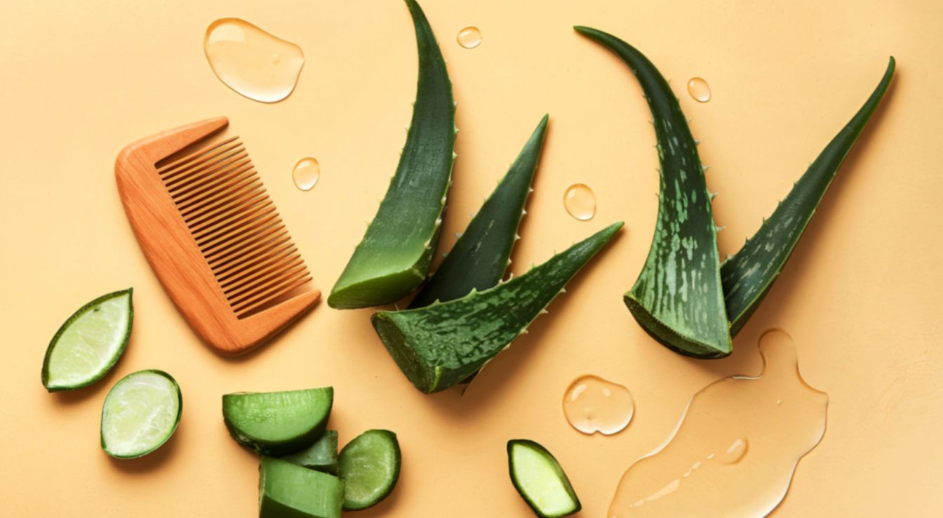 Aloe vera gel pour les cheveux
