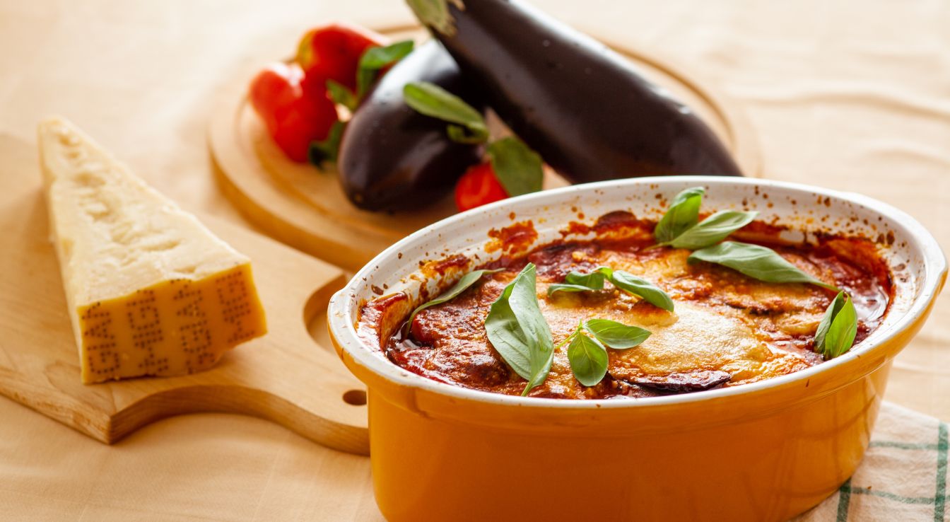 Aubergines a la parmigiana
