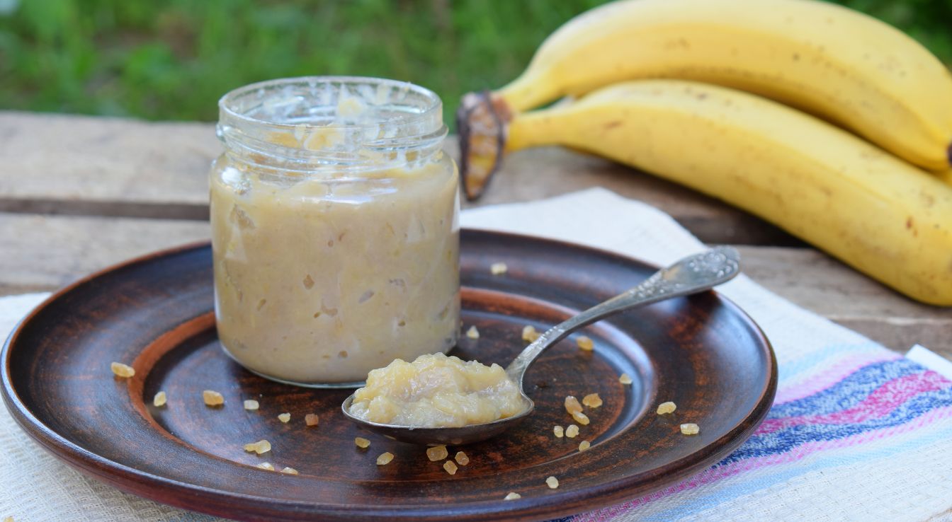 recette de confiture de banane​