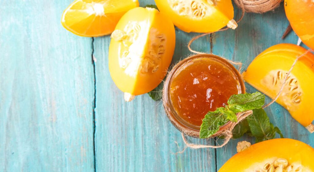 Confiture de citrouille simple