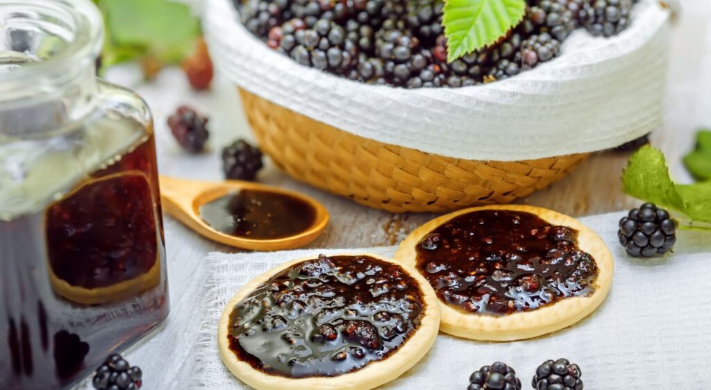 recette confiture de mûres
