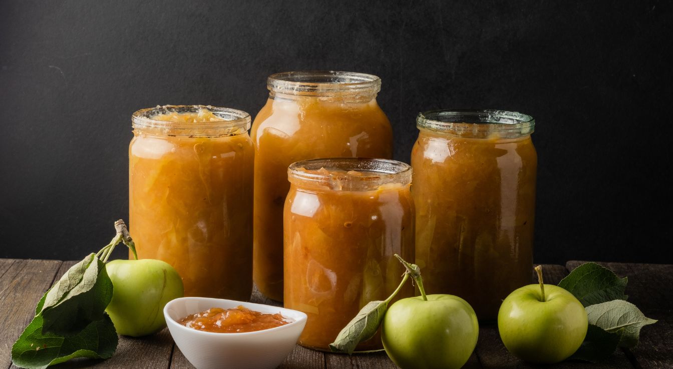 confiture à la pomme
