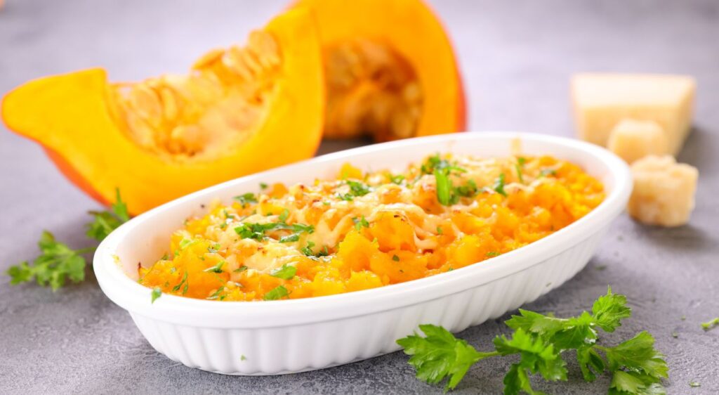 Gratin de potiron recette