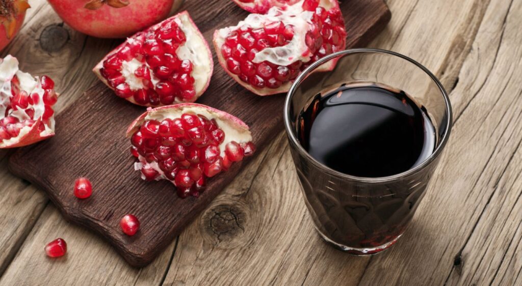 bienfaits jus de grenade​