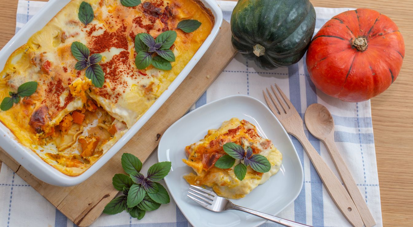 Lasagne au potiron