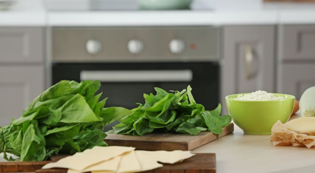 Lasagnes aux epinards 