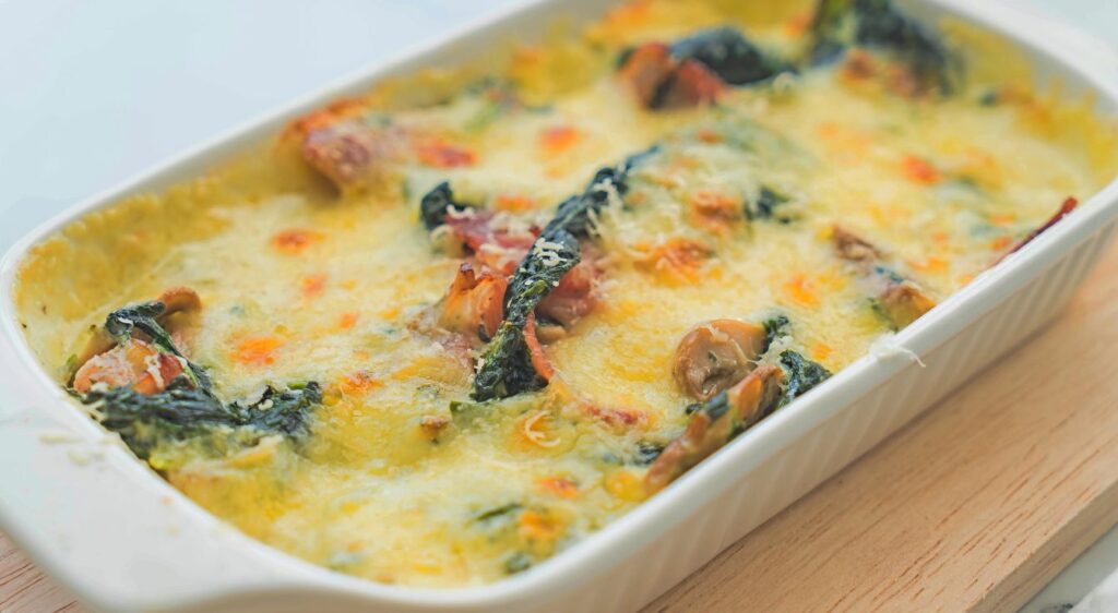 Lasagnes aux epinards et a la ricotta