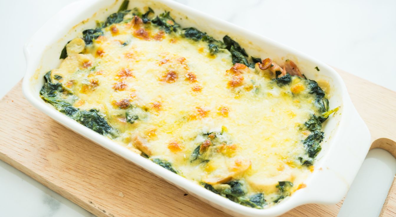 lasagnes aux épinards et à la ricotta