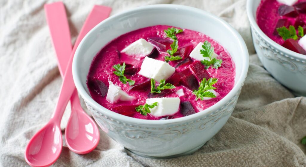 recette mousse de betterave fromage frais