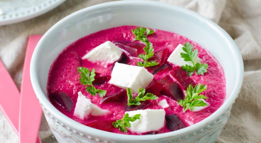 verrine betterave fromage frais