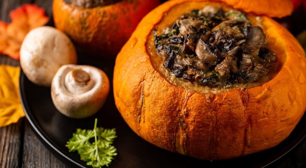 Potiron farci au four recette