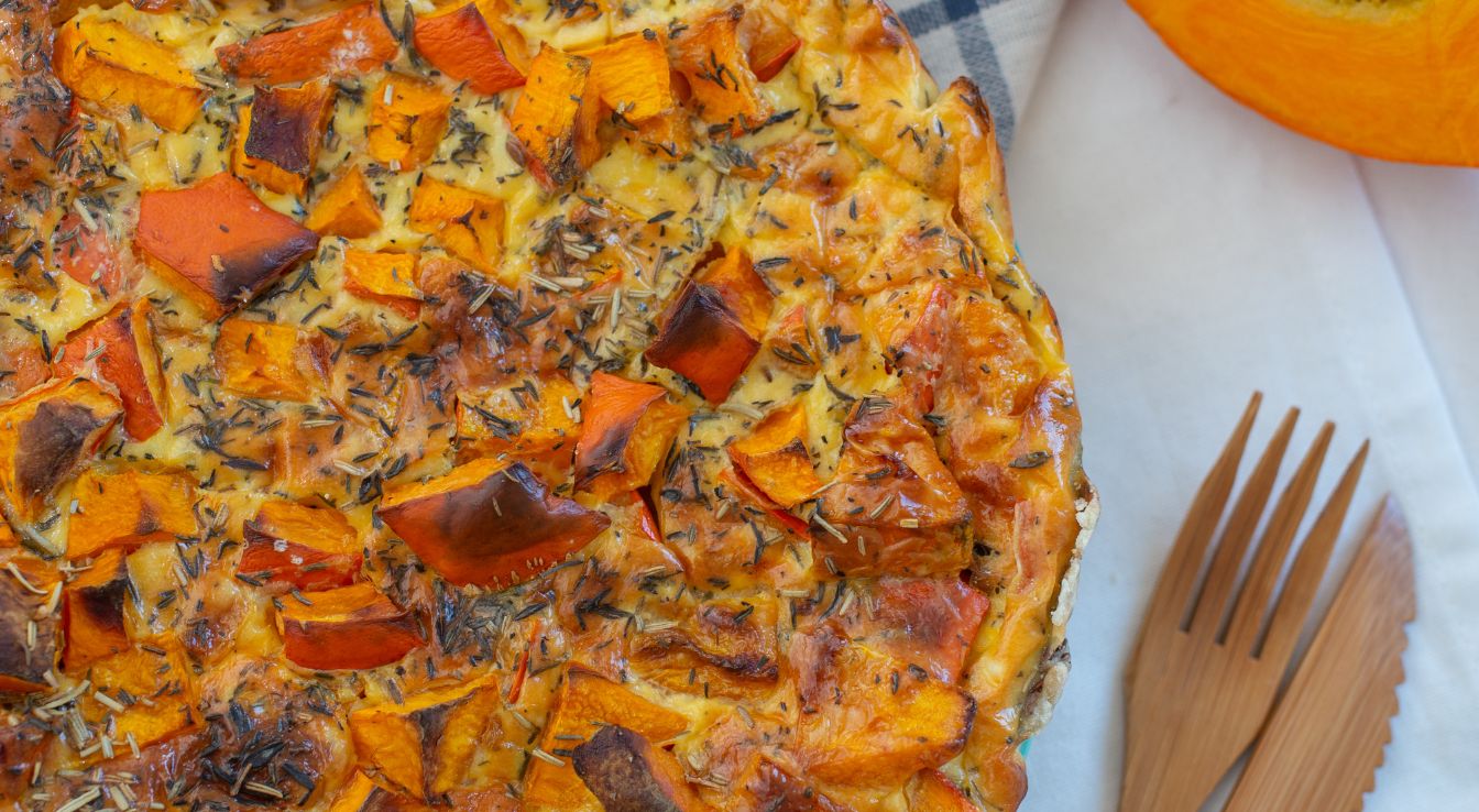 Quiche au potiron