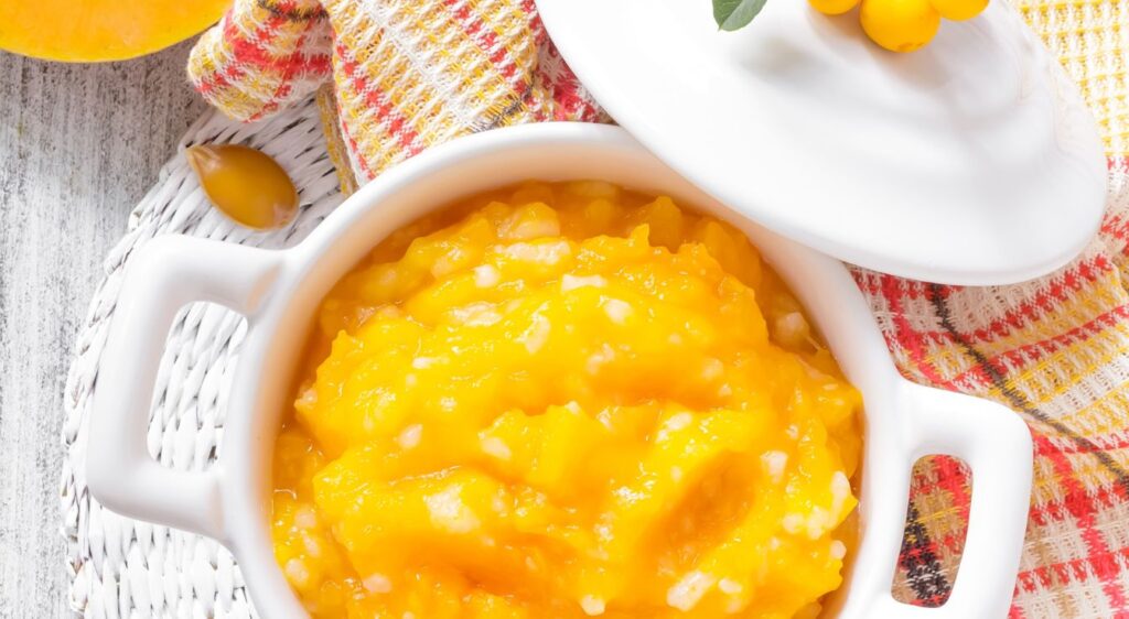 Recette de purée de citrouille