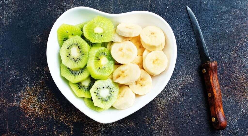 Smoothie kiwi banane