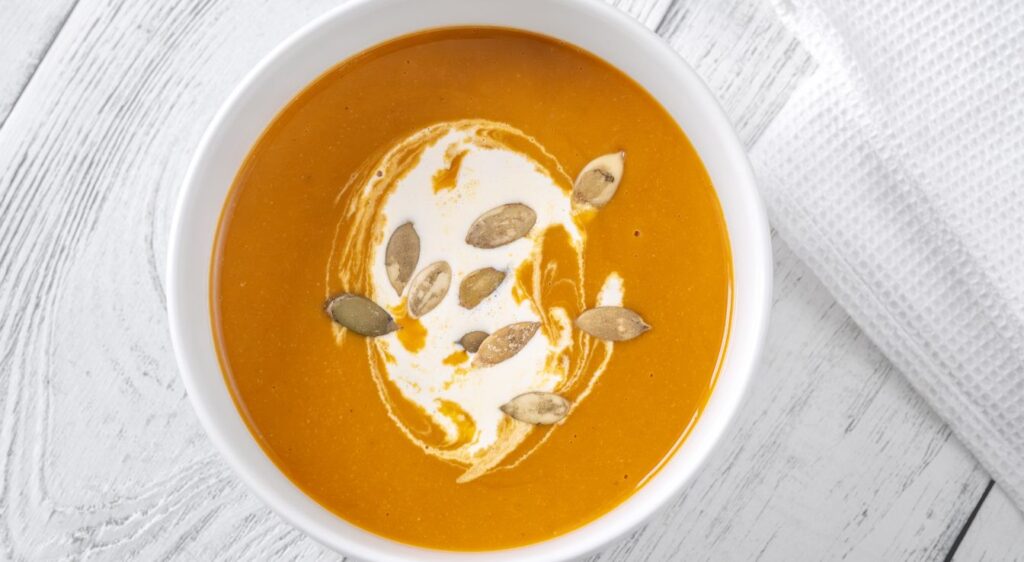 recette soupe châtaigne potiron