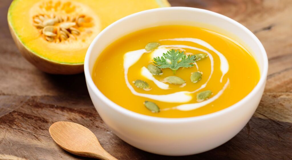 Soupe butternut lait de coco