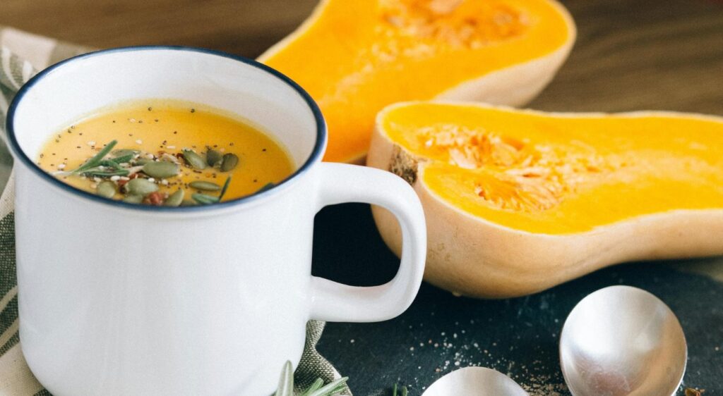 Soupe butternut lait de coco