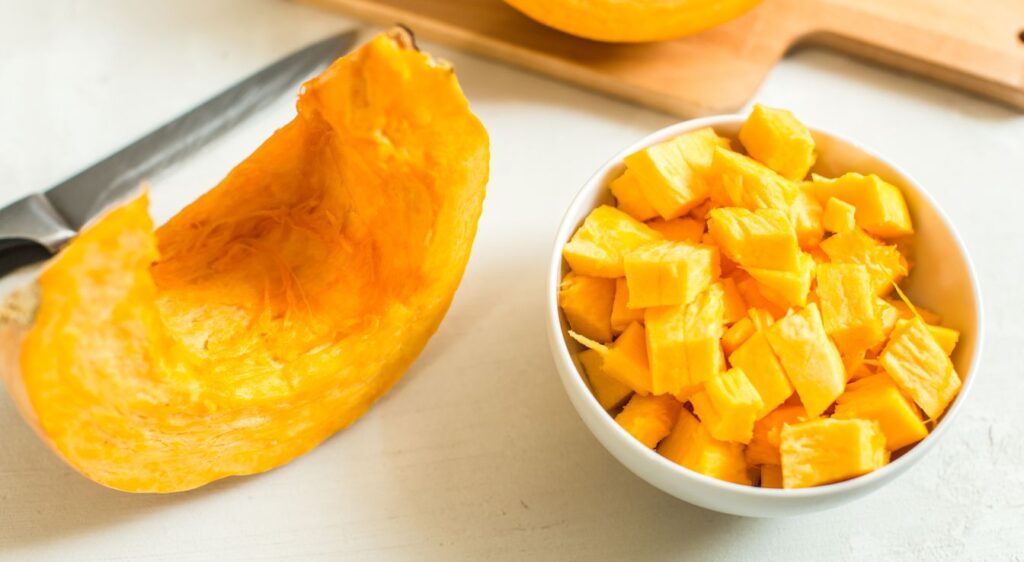 Tarte au potiron sucree