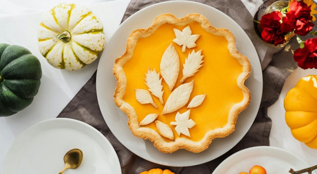 tarte aux potirons sucrée​

